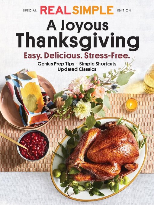 Title details for Real Simple A Joyous Thanksgiving by Dotdash Meredith - Available